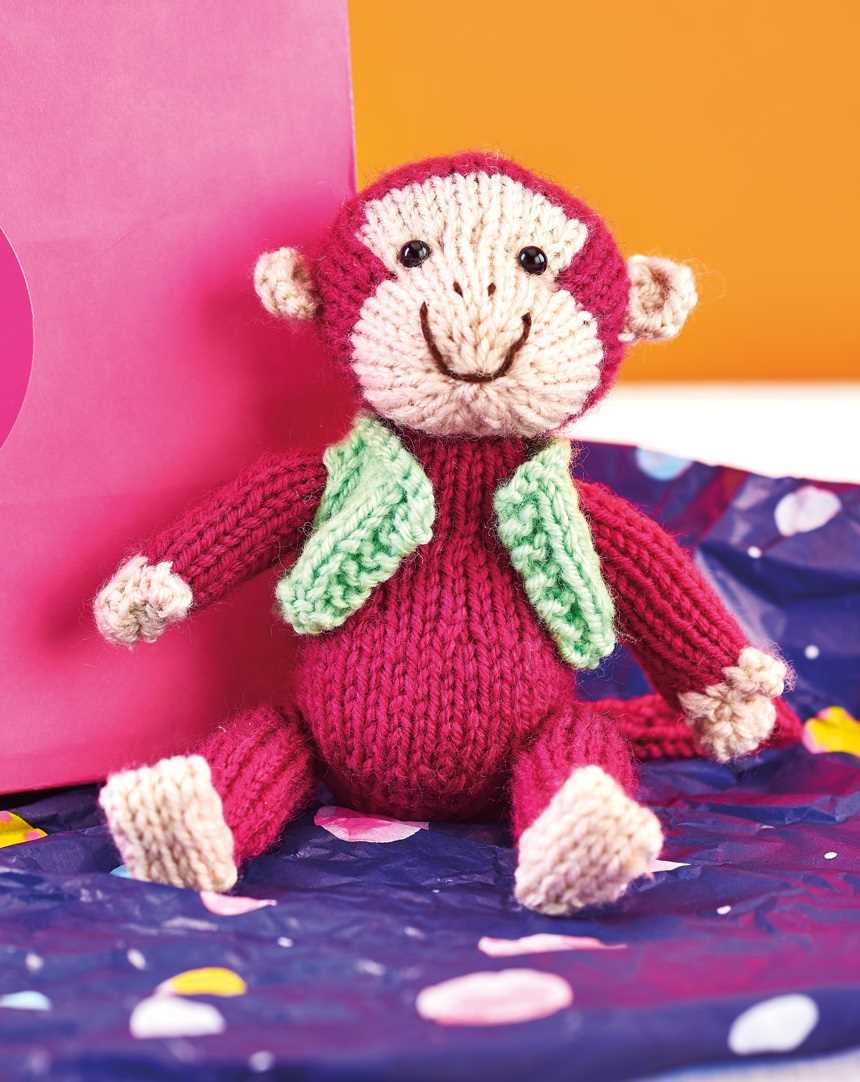 Easy monkey knitting pattern