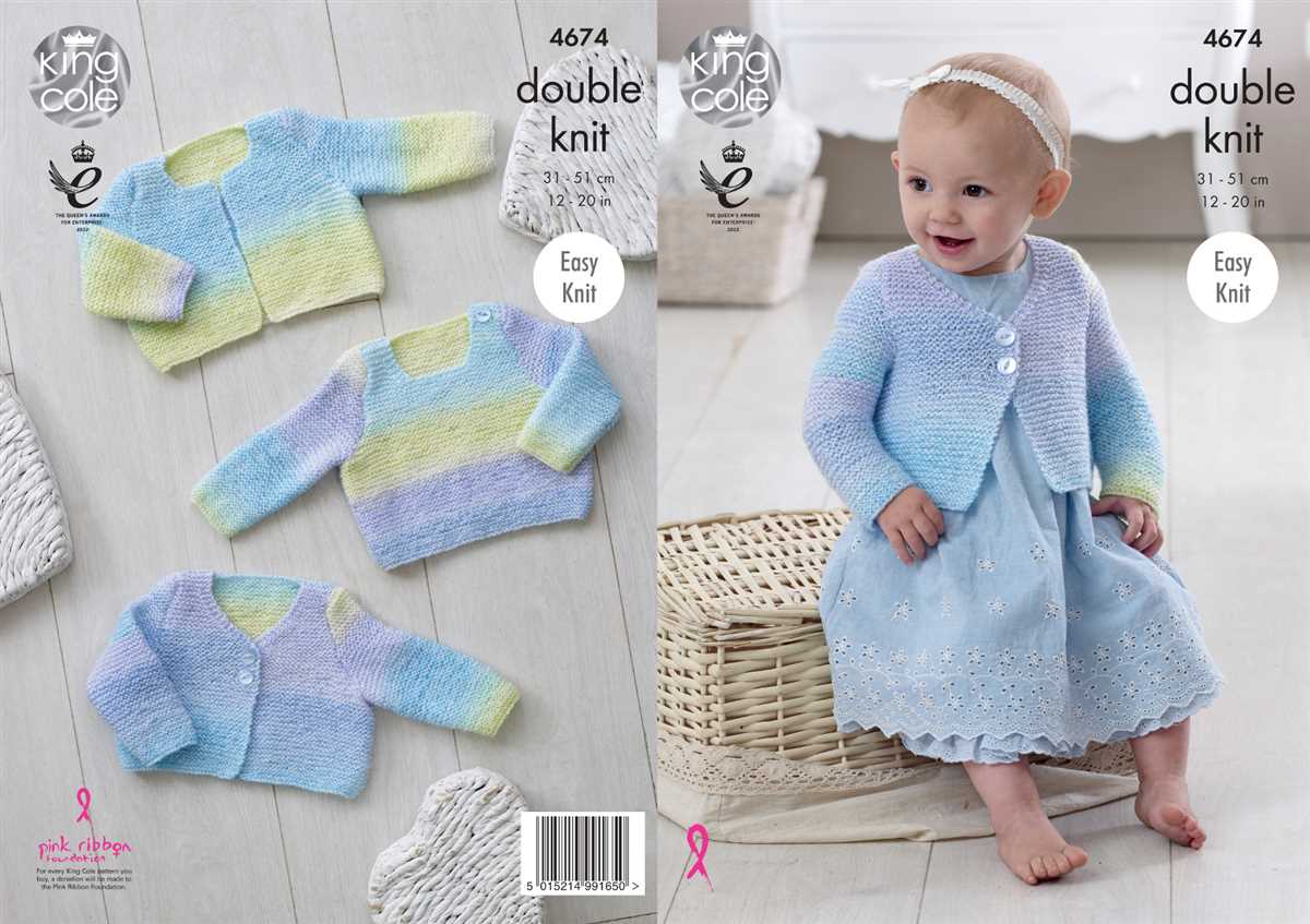 Easy baby cardigan knitting pattern