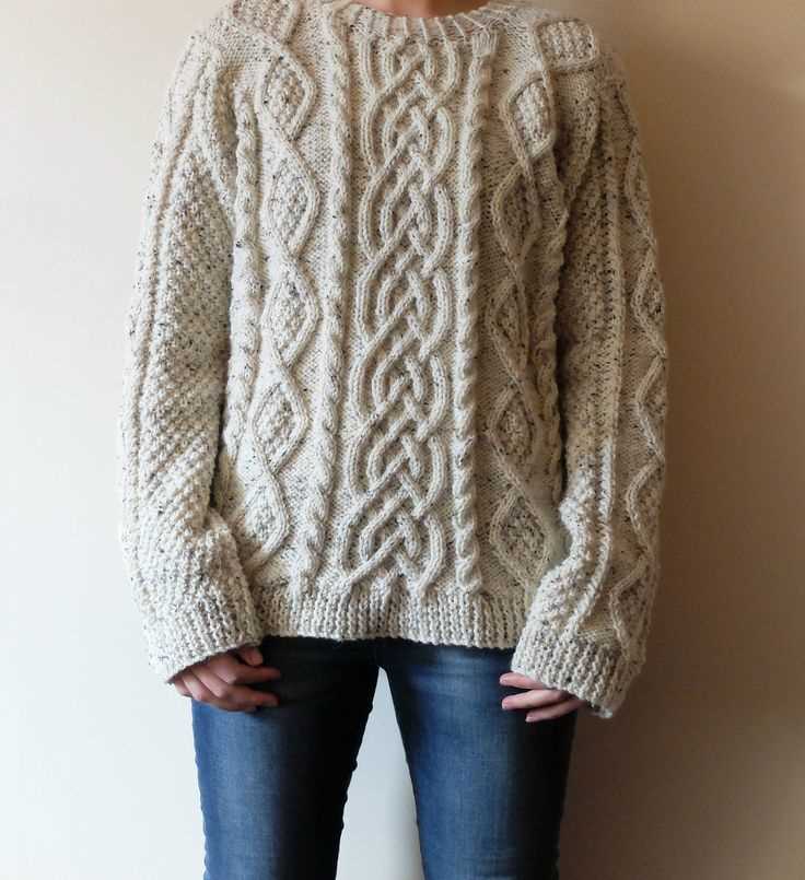 Effortlessly create your own cable knit sweater with this free pattern Easy cable knit sweater pattern free