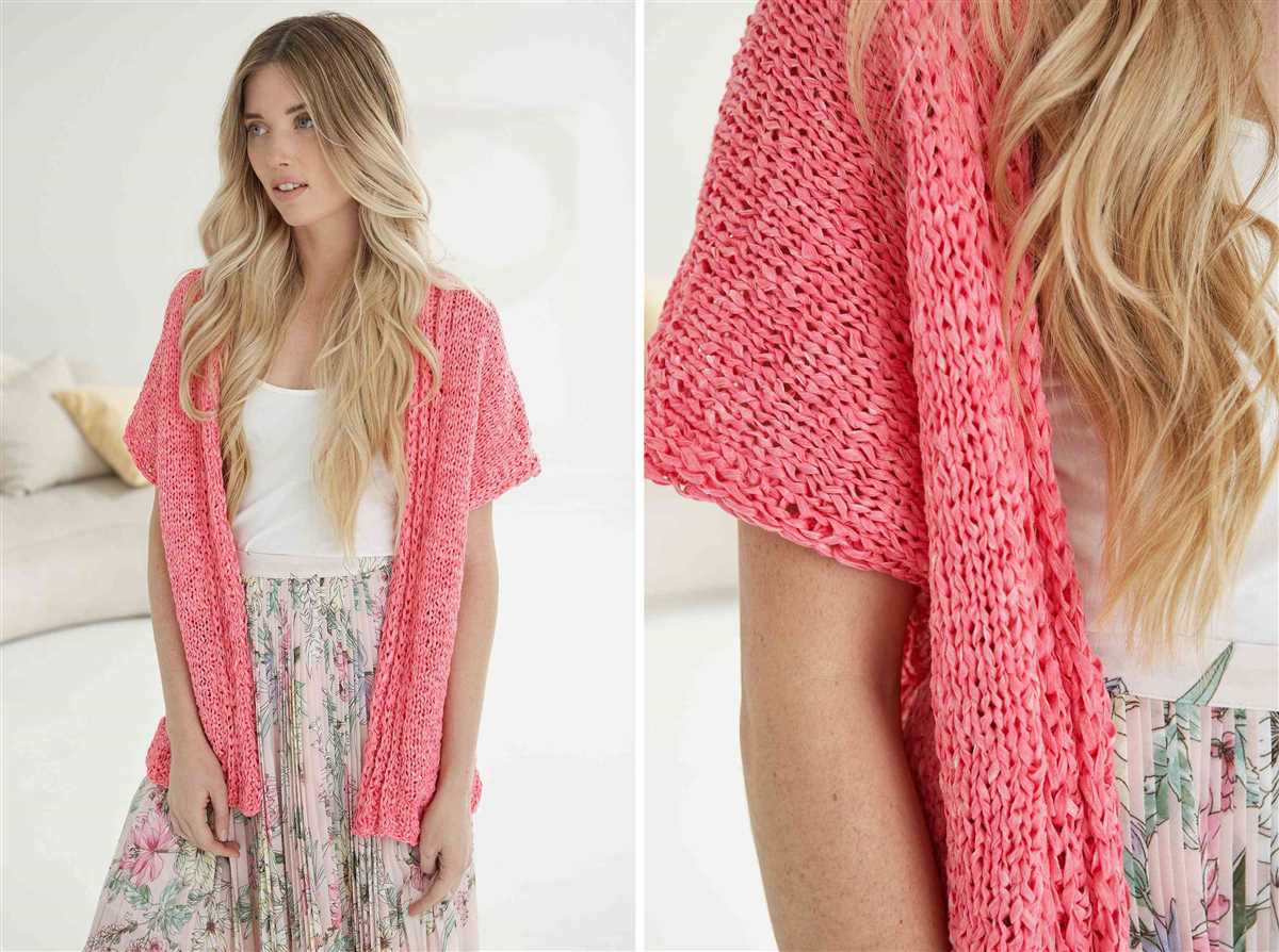 Easy cardigan knitting pattern for beginners