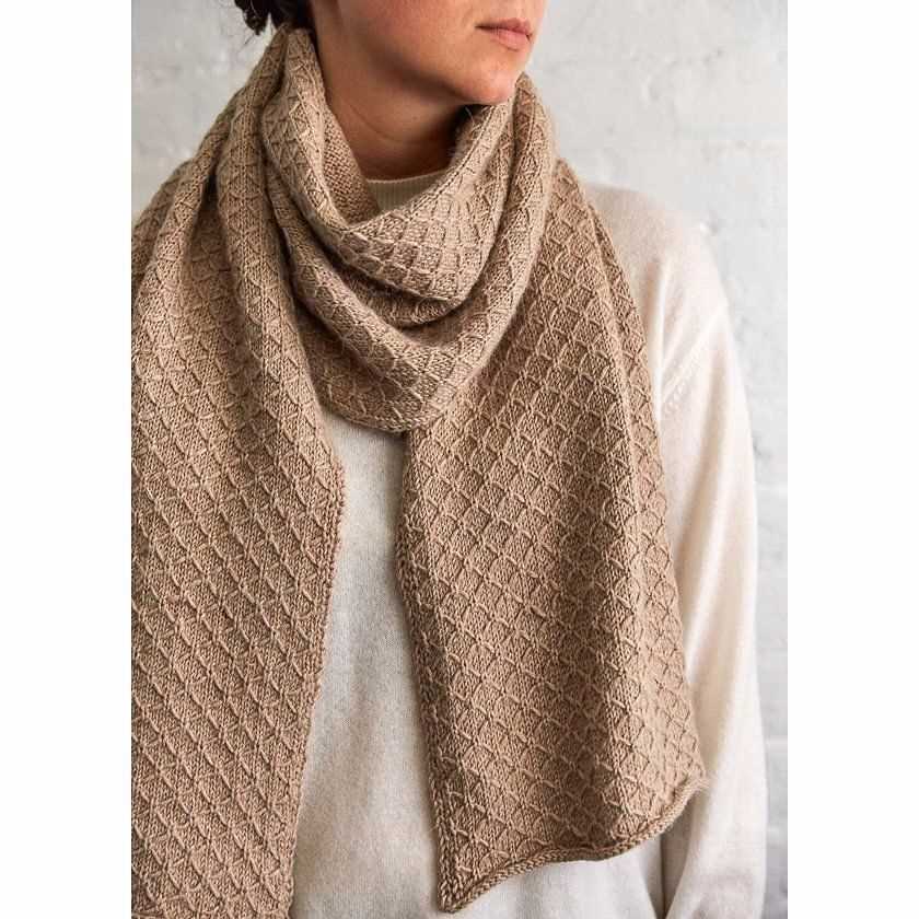 Easy cowl knitting pattern with straight needles