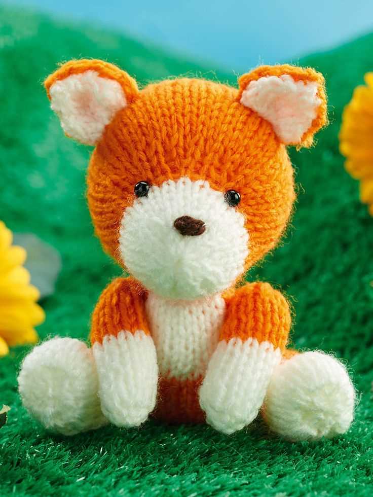 Easy fox knitting pattern