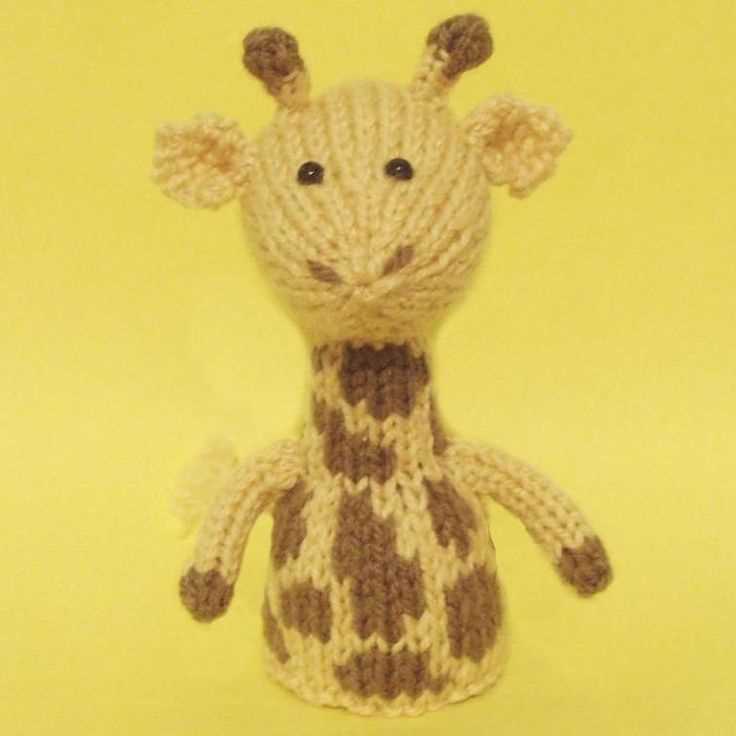Create your own adorable giraffe with this simple knitting pattern Easy giraffe knitting pattern