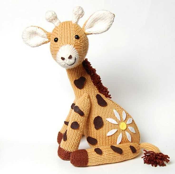 Easy giraffe knitting pattern