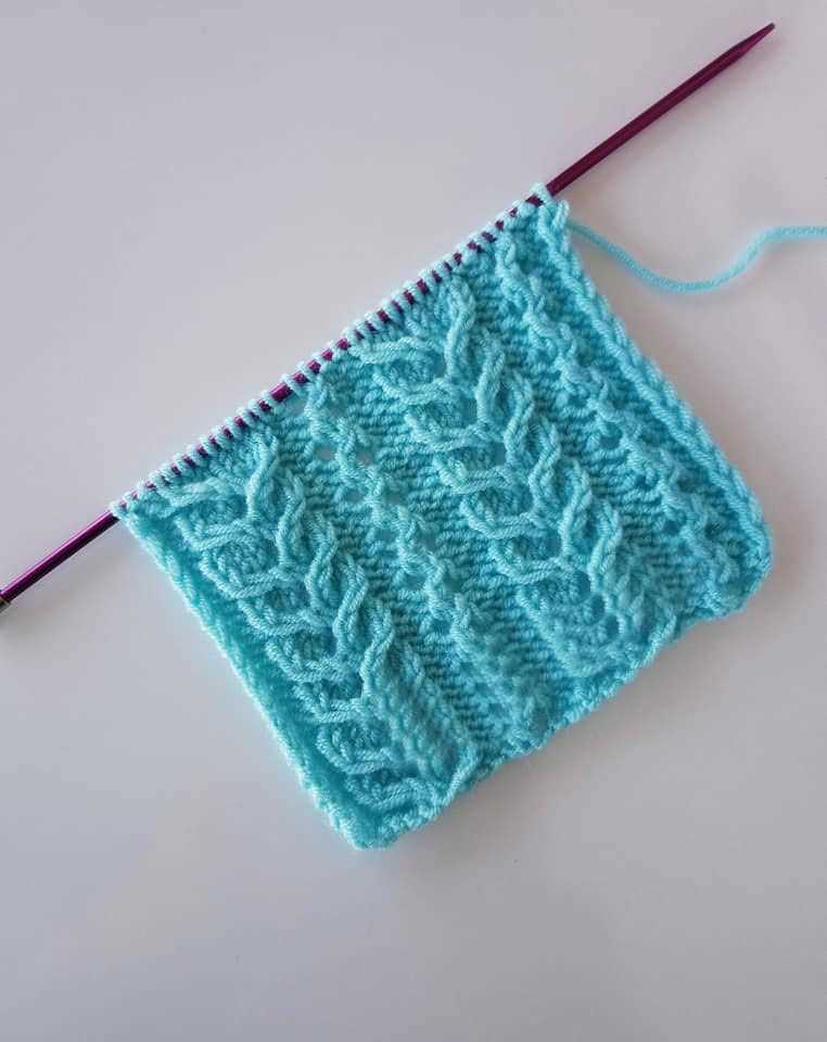 Easy knit blanket pattern straight needles