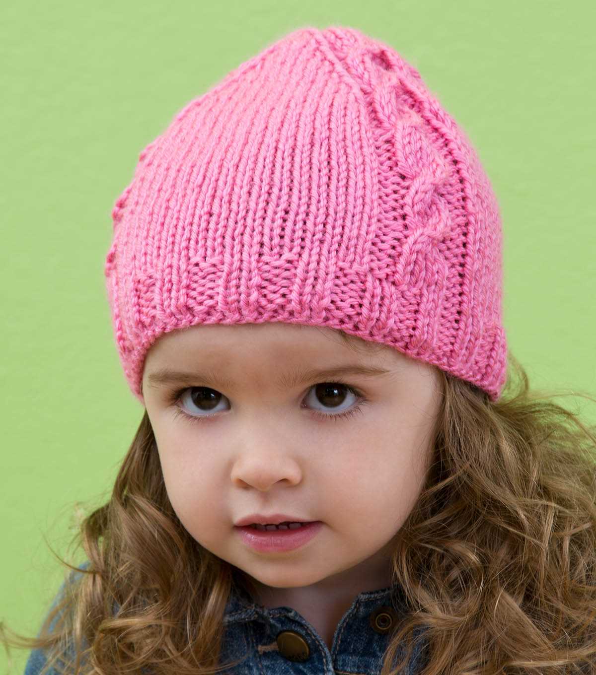 Easy knit hat pattern red heart