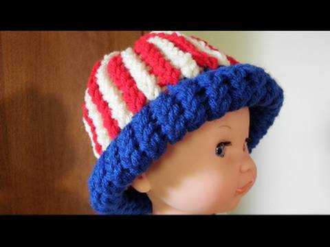 Easy knit preemie hat pattern