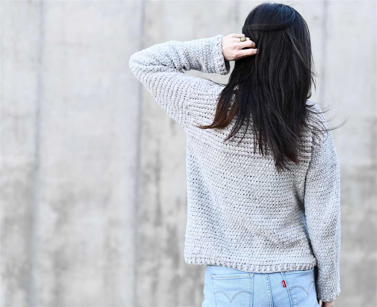 Easy knit pullover sweater pattern free