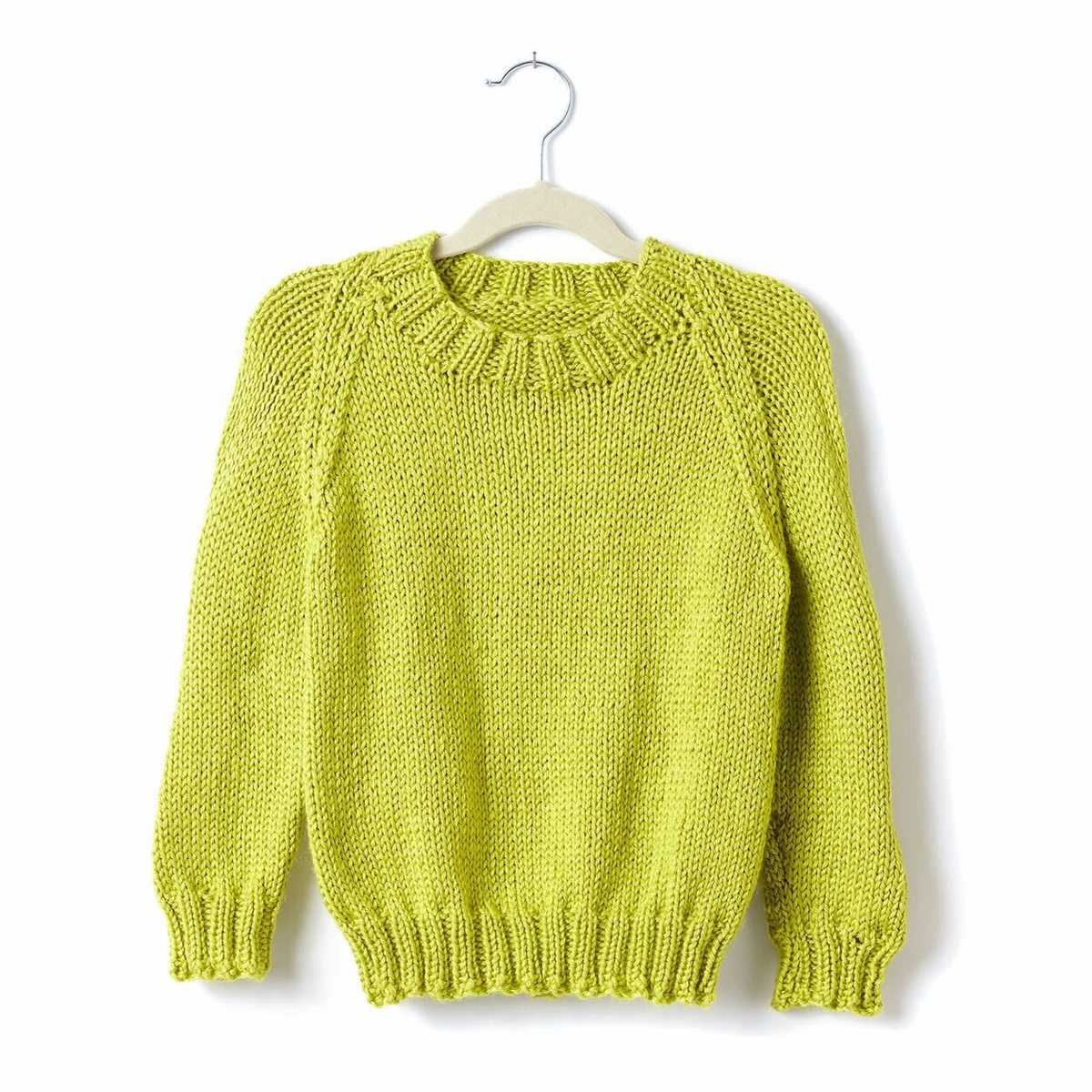 Easy knit sweater free pattern