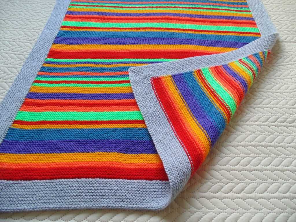 Easy knitted baby blanket patterns