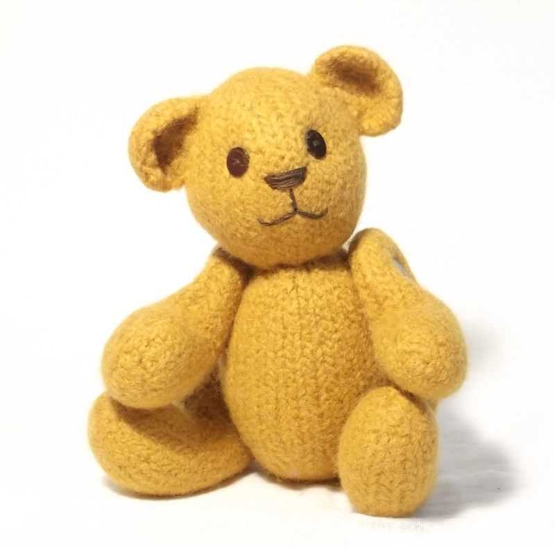 Easy teddy bear knitting pattern