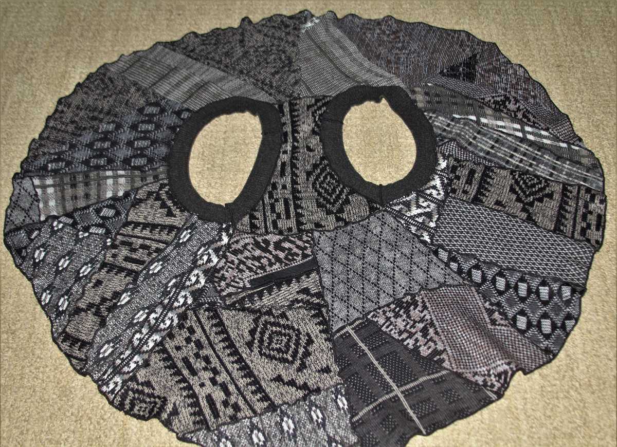 Endless circle vest knitting pattern