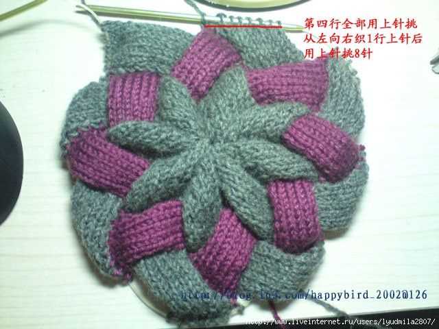 Create a Stylish Entrelac Beret with this Knitting Pattern! Entrelac beret knitting pattern
