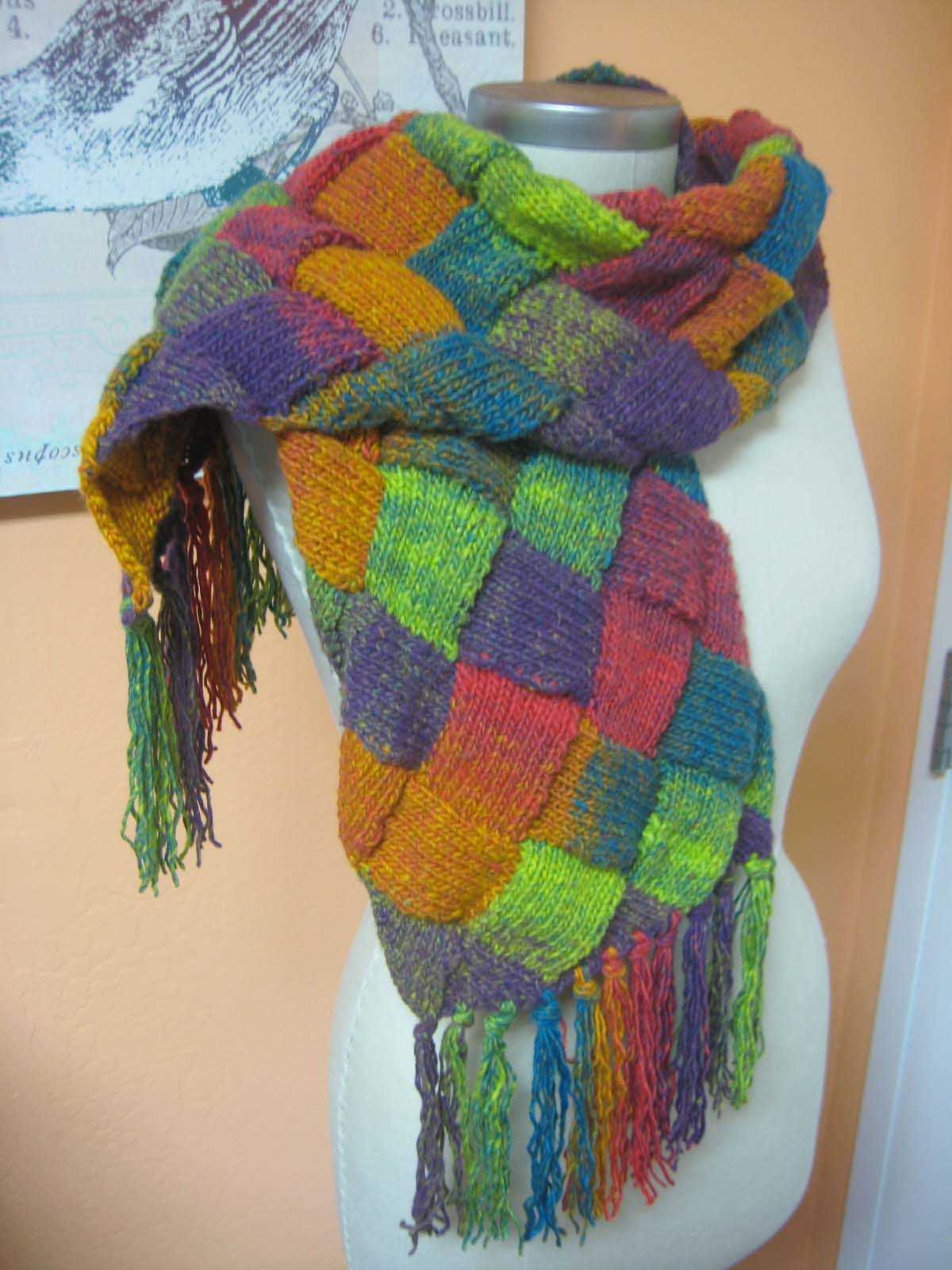 Entrelac knitting pattern free