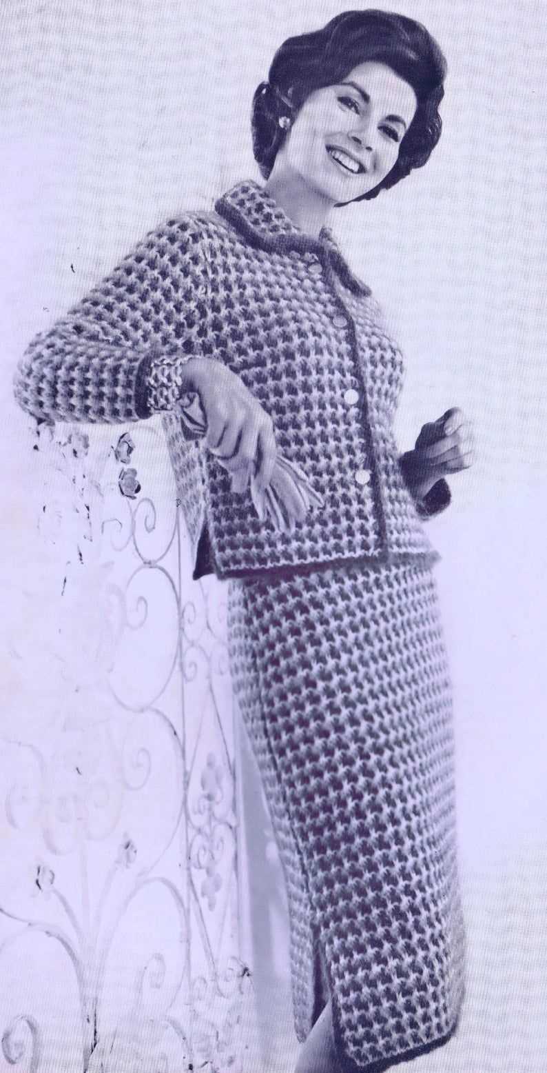 Etsy vintage knitting patterns