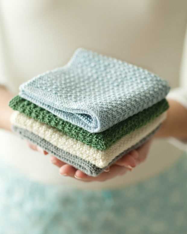 Face cloth patterns knitting