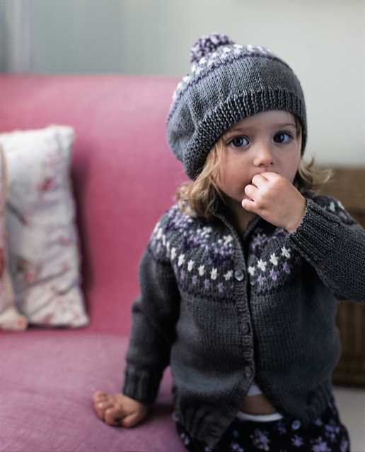 Fair isle beret knitting pattern free