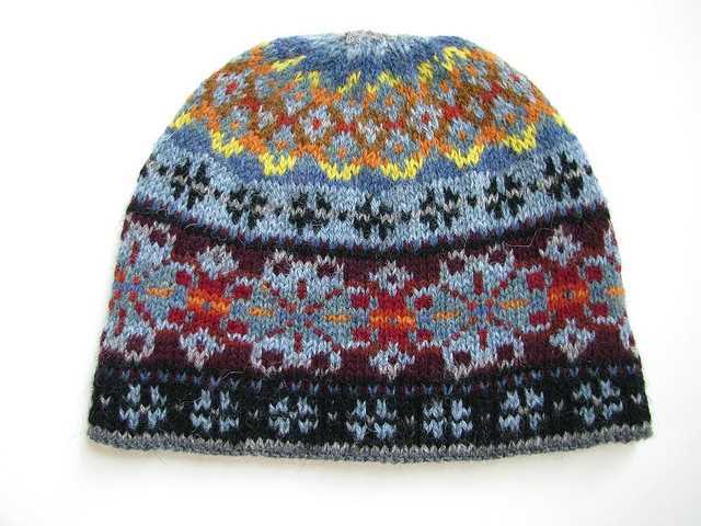 Fair isle hat knitting patterns uk
