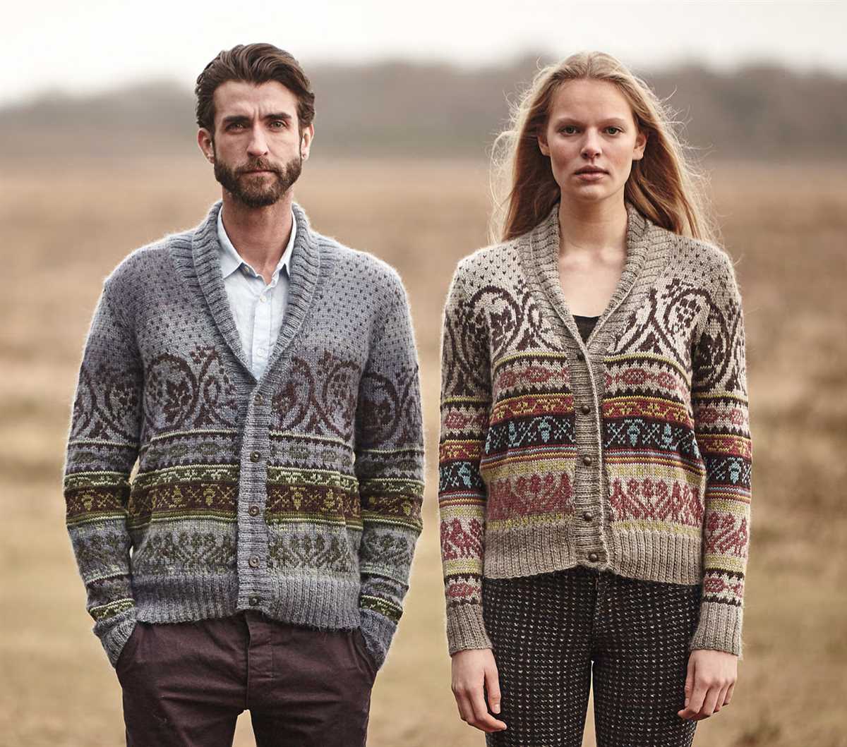 Fairisle cardigan knitting pattern