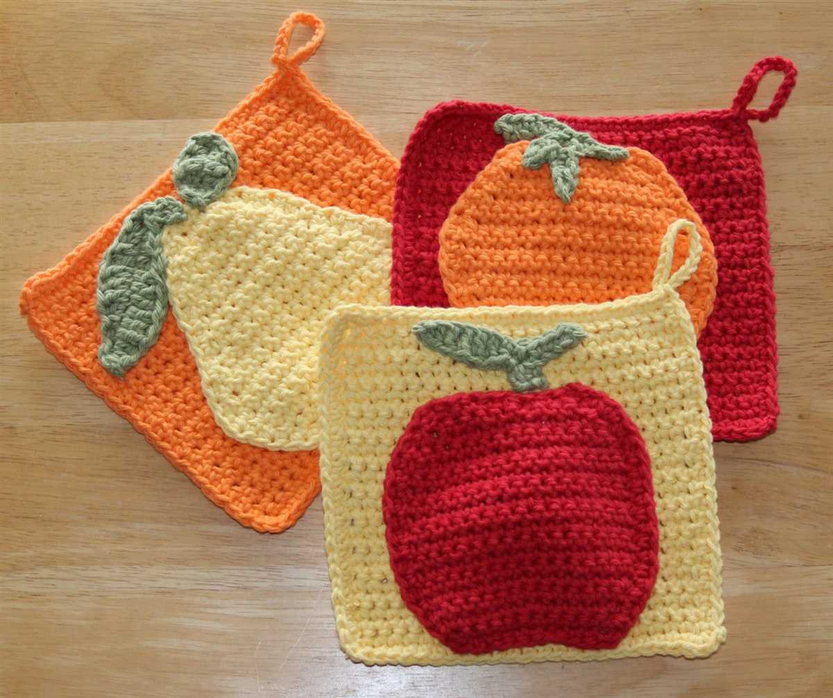 Felted pot holder knitting pattern