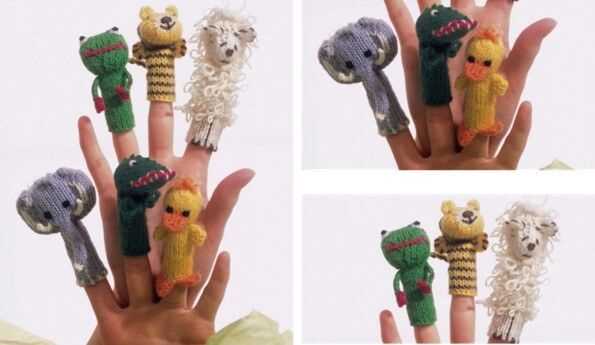 Finger puppet knitting patterns