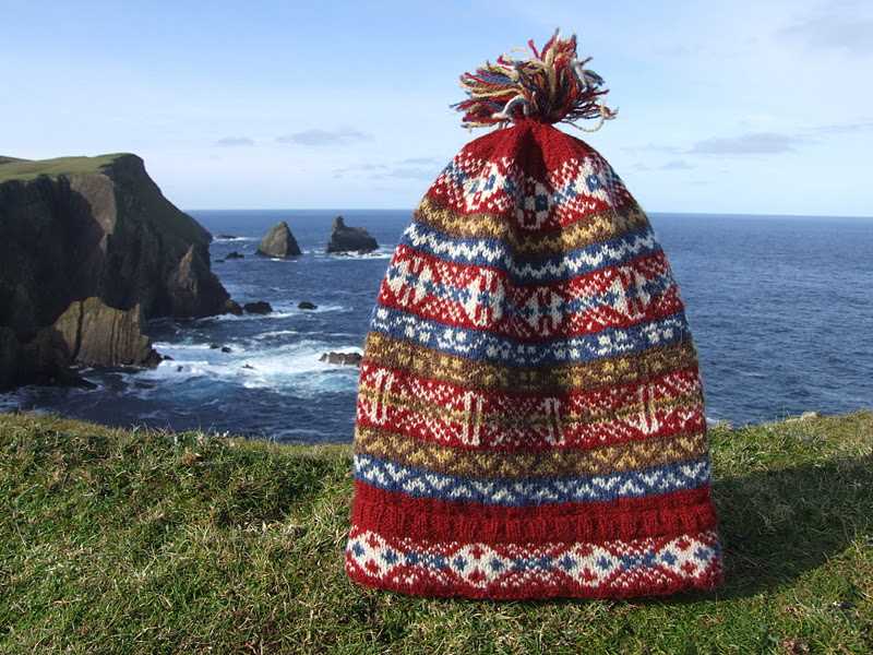 Fisherman hat pattern knit