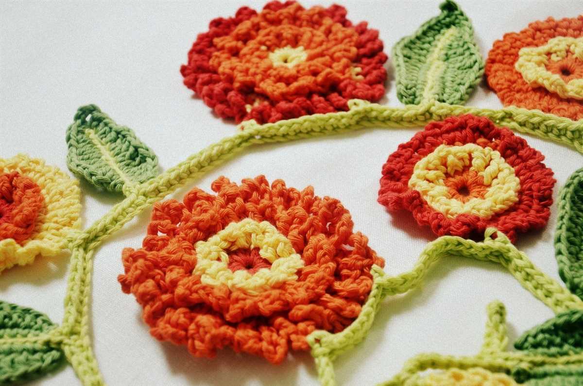 Flowers to knit free patterns