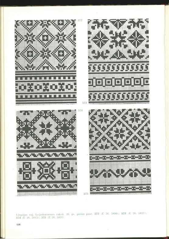 Folk knitting patterns