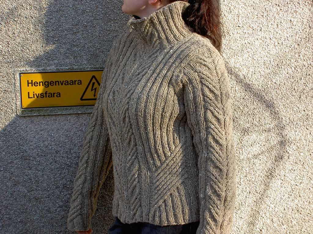 Free aran sweater knitting patterns
