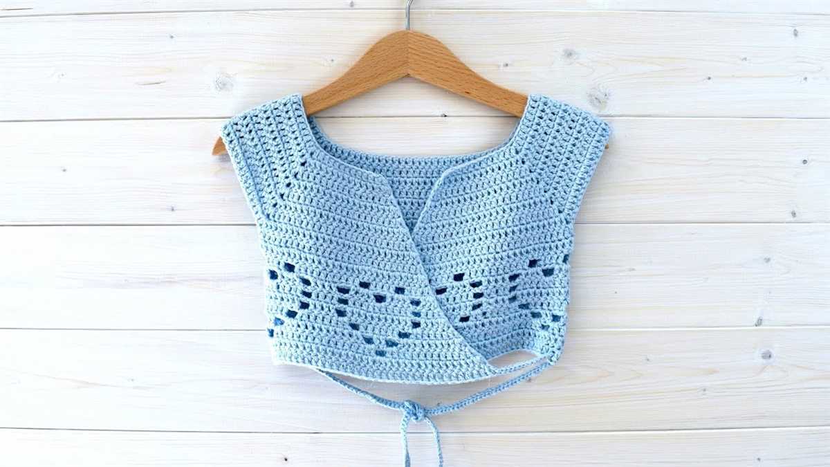 Free ballet wrap knitting pattern