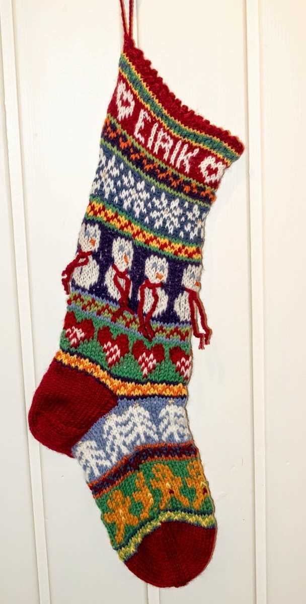 Free christmas stocking pattern knit