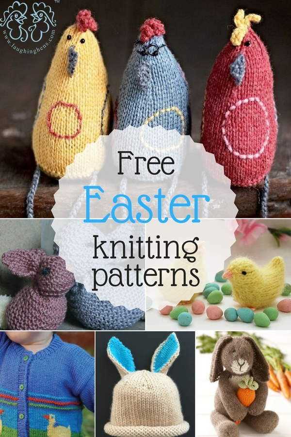 Free easter knitting patterns to download