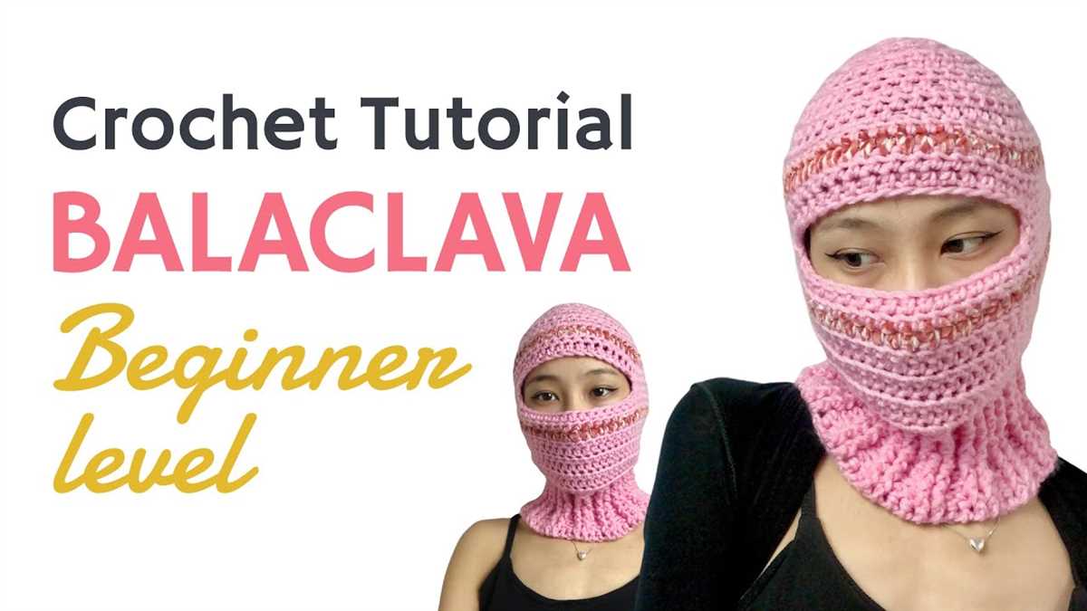 Free easy knitting pattern for a balaclava