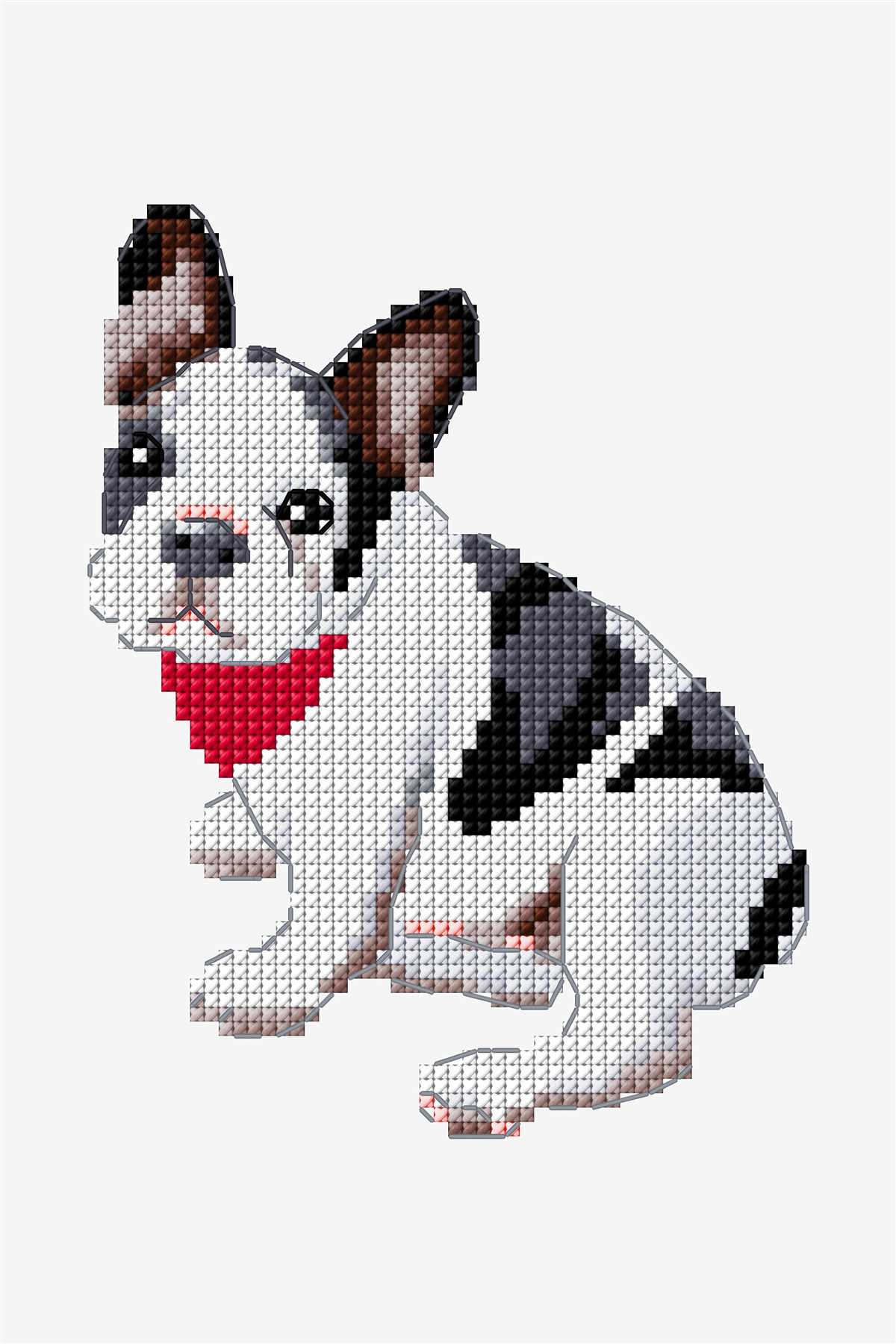 Free french bulldog knitting pattern