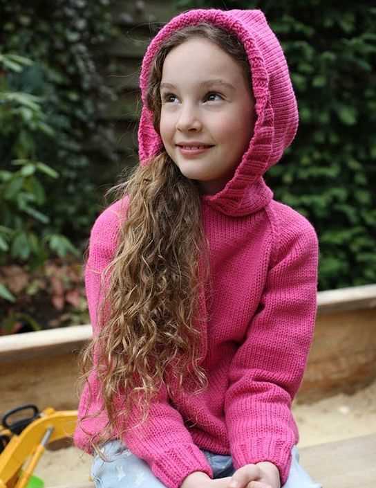 Free hoodie knitting pattern