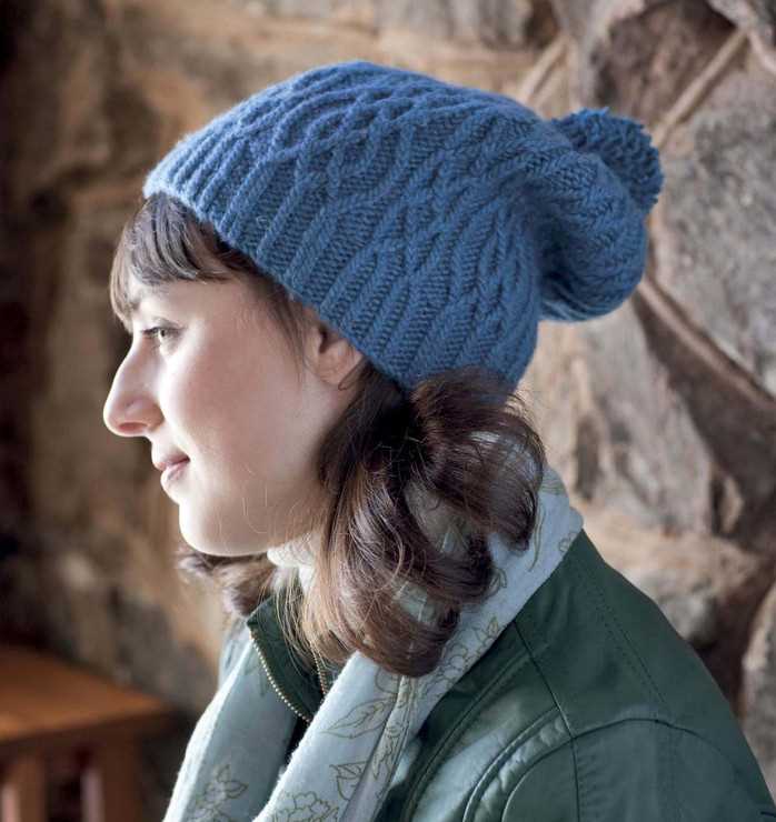 Free knit hat patterns women