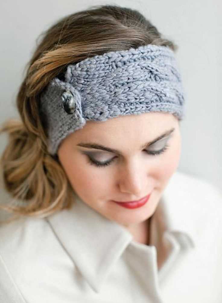 Free knit headband patterns winter