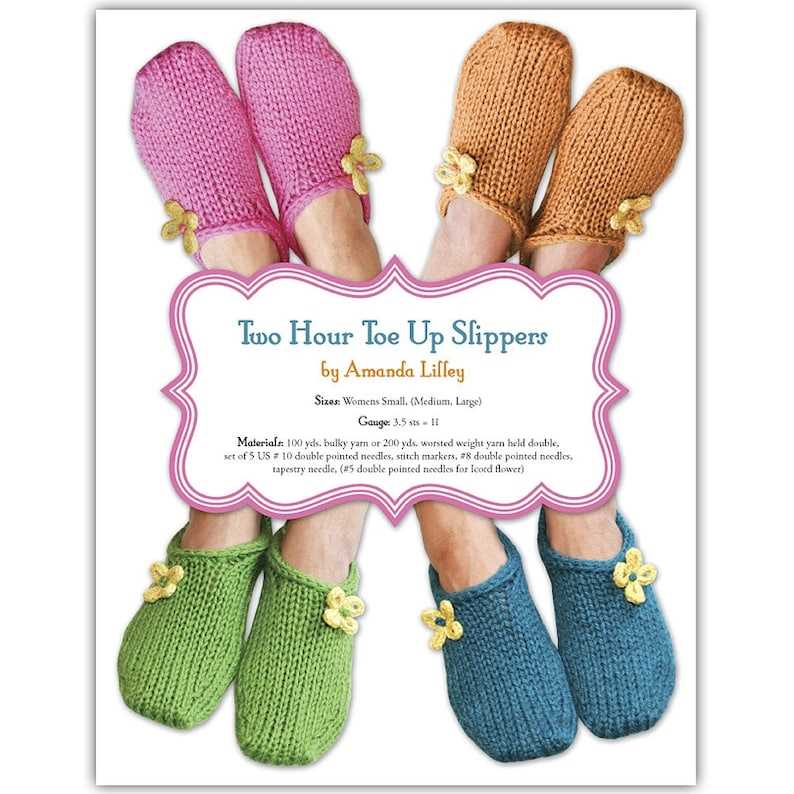 Free knit patterns for slippers