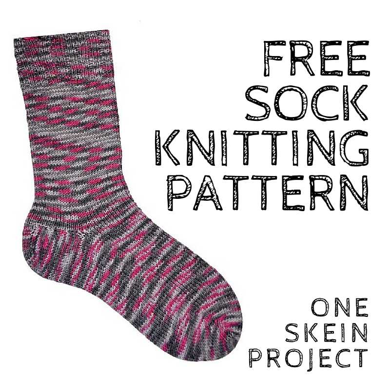 Free knit sock pattern