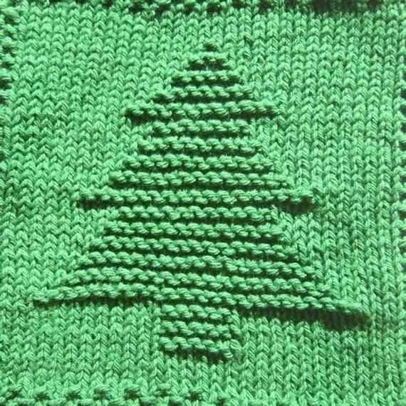 Free knitted dishcloth patterns for christmas