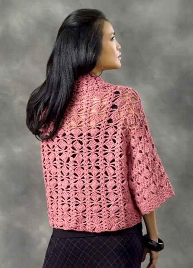Free knitted kimono pattern