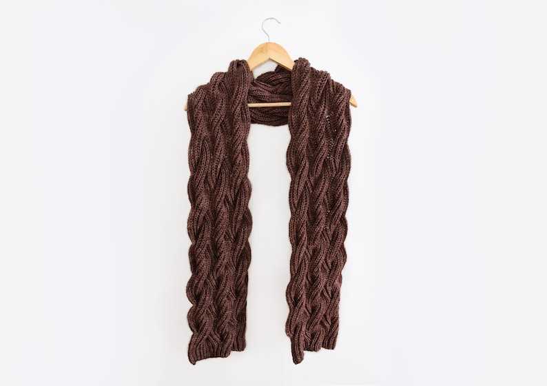 Free knitted scarf pattern
