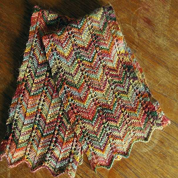 Free knitted scarf patterns using sock yarn