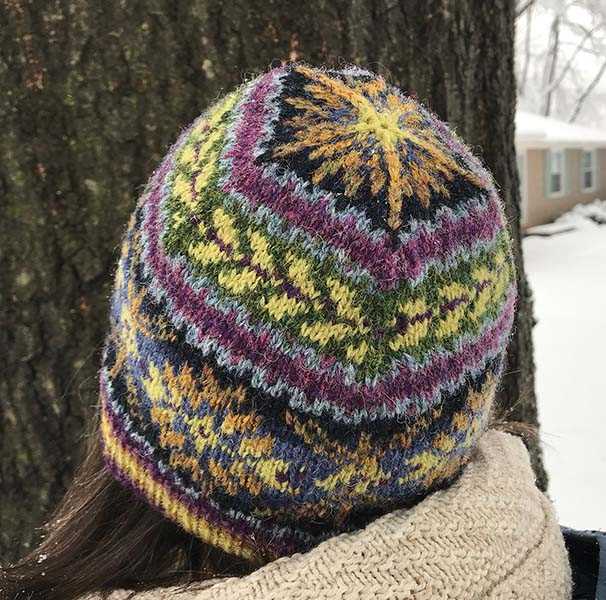 Free knitted witch hat pattern