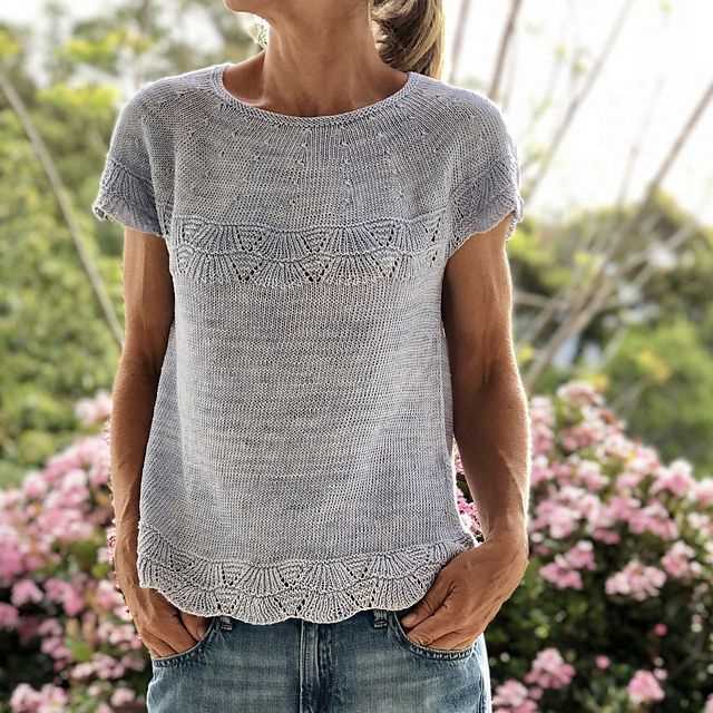 Free knitting cotton knitting patterns summer