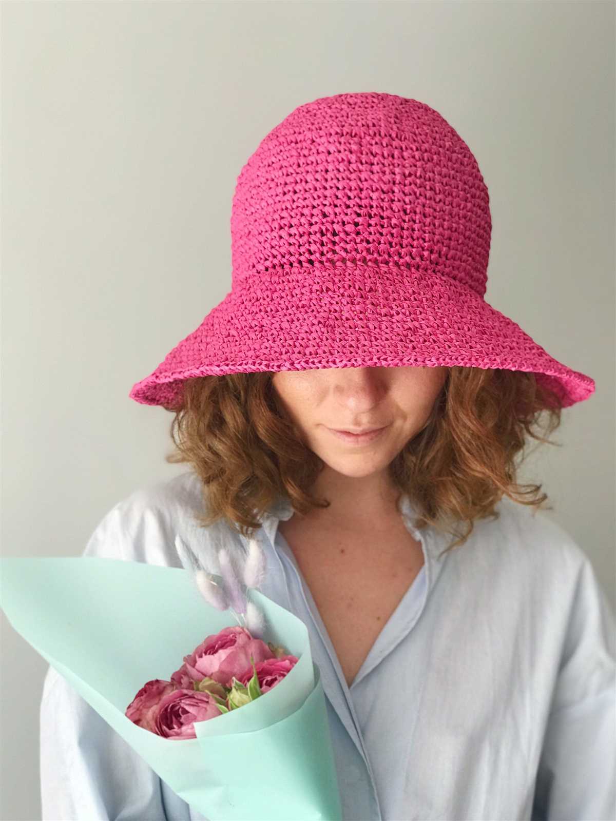 Free knitting pattern for a bucket hat