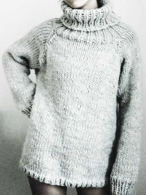 Free knitting pattern for top down raglan sweater