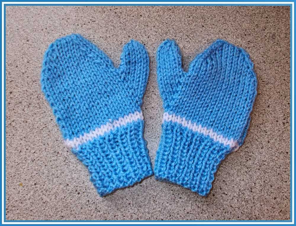 Free knitting patterns for childrens mittens on two needles