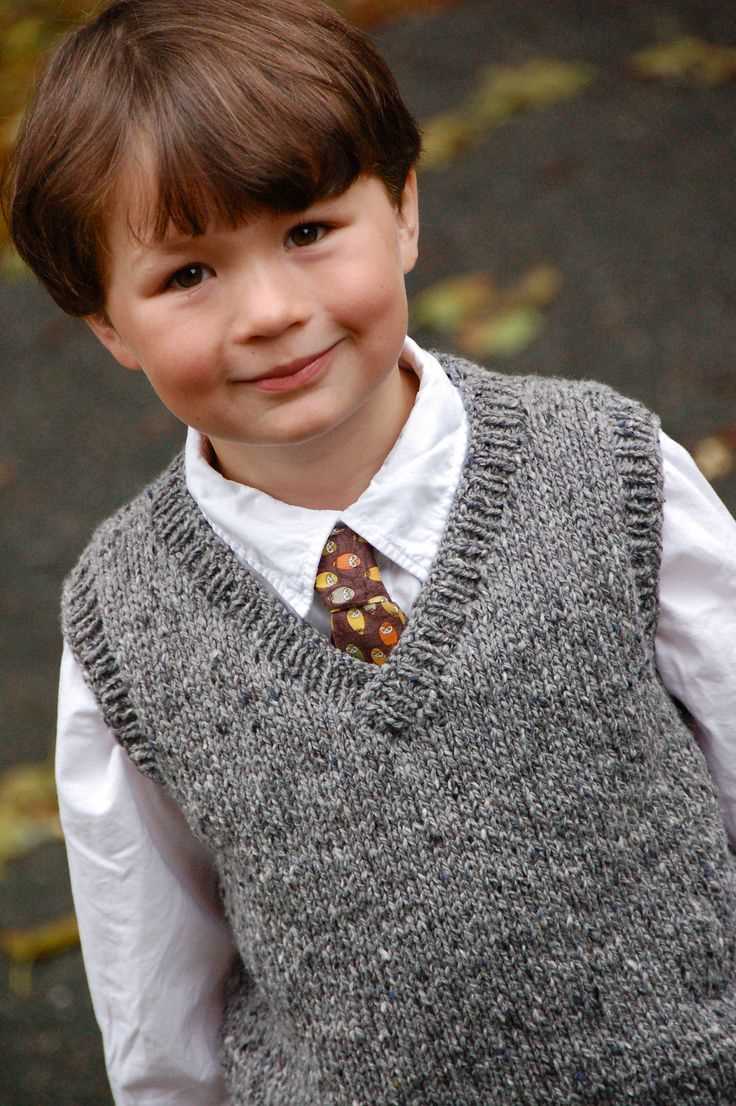 Free knitting patterns for childrens vests