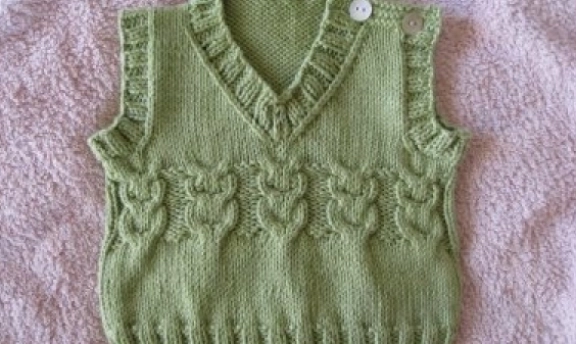 Free knitting patterns for childrens vests